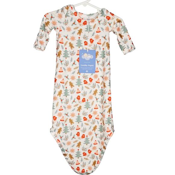 Charlie’s Project Baby Unisex Christmas Newborn NB Gown And Hat New - Picture 4 of 10